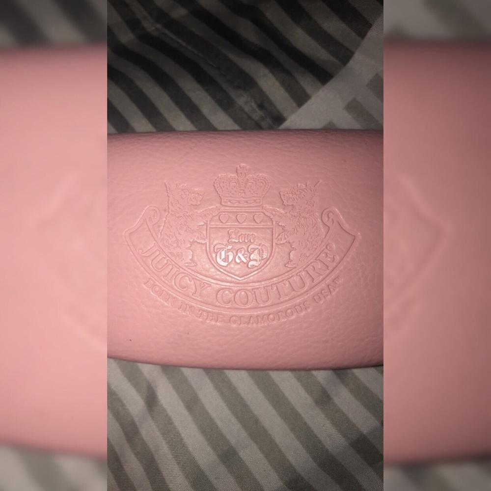 Juicy couture glasses with case
